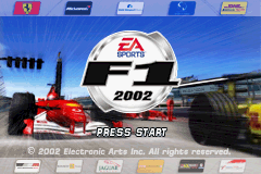 F1 2002 screenshot 3 for GameBoy Advance
